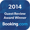 Booking.com 2014 - Guest Review Award Winner